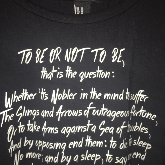 Forever 21 To Be or Not To Be Muscle Tee - Picture 2 of 3